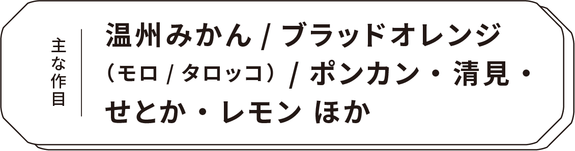 主な作目